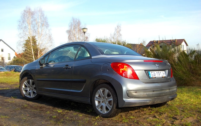 Peugeot 207 CC cena 15000 przebieg: 156300, rok produkcji 2007 z Reda małe 301